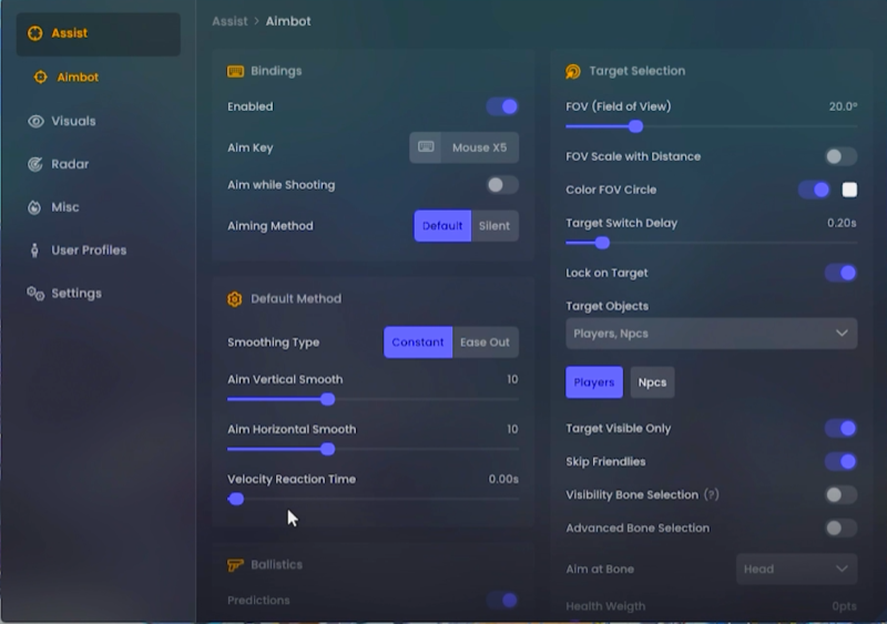 Apex Rampage 4 Apex Legends Cheat Menu 1