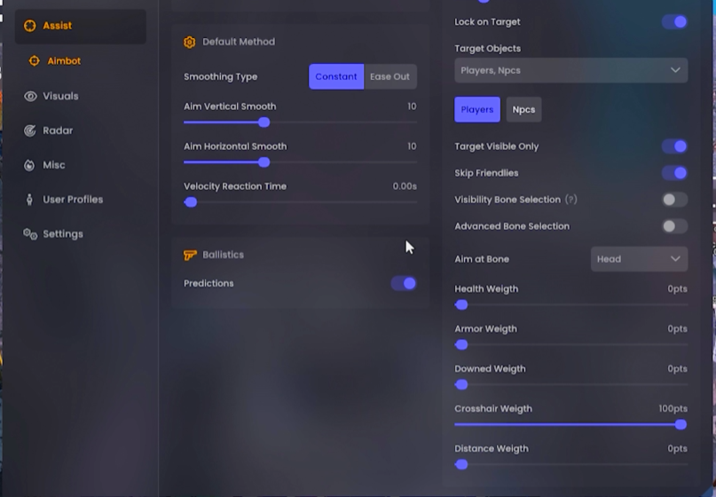 Apex Rampage 5 Apex Legends Cheat Menu 2