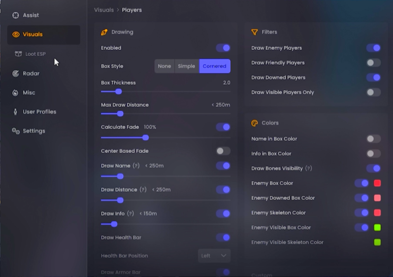 Apex Rampage 7 Apex Legends Cheat Menu 4