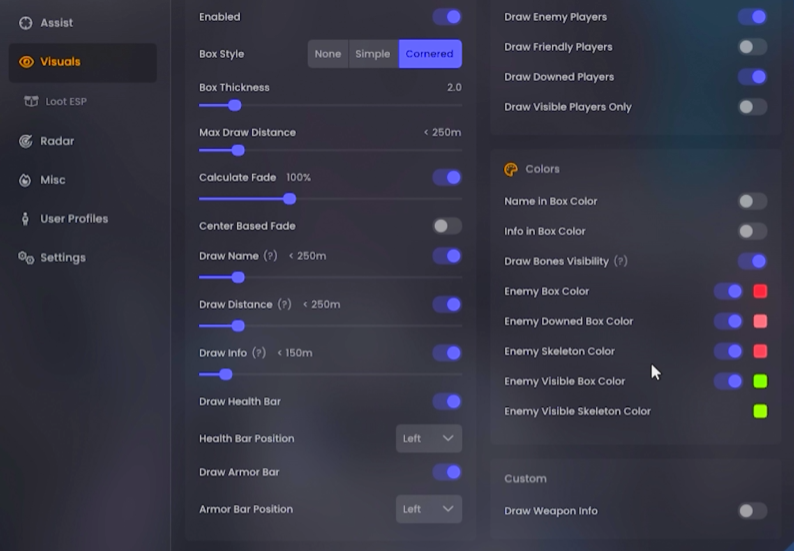 Apex Rampage 8 Apex Legends Cheat Menu 5