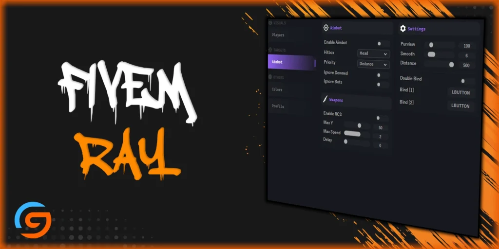 Fivem Ray - Cheat - Hack - Aimbot - Wallhack