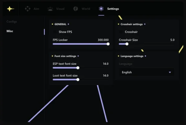 Fortnite Anarchy Misc Settings Hack