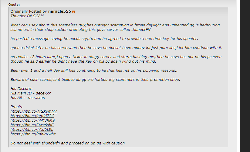 Unbanned.gg HWID Spoofer - Scam 2 Unbanned.gg Hwid SPoofer Scam