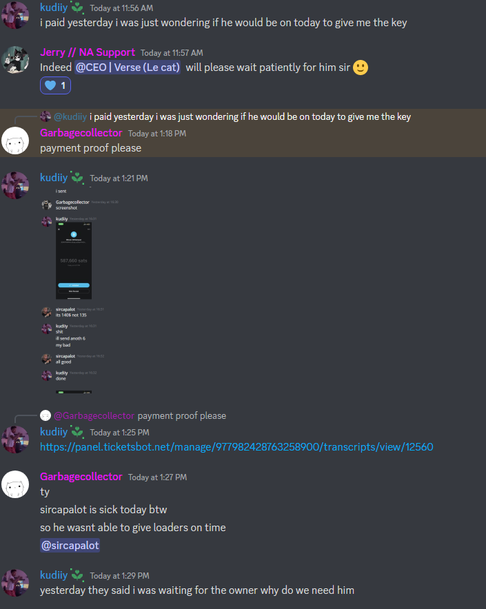 Verse spoofer 4 Verse Hwid Spoofer Scammer 1
