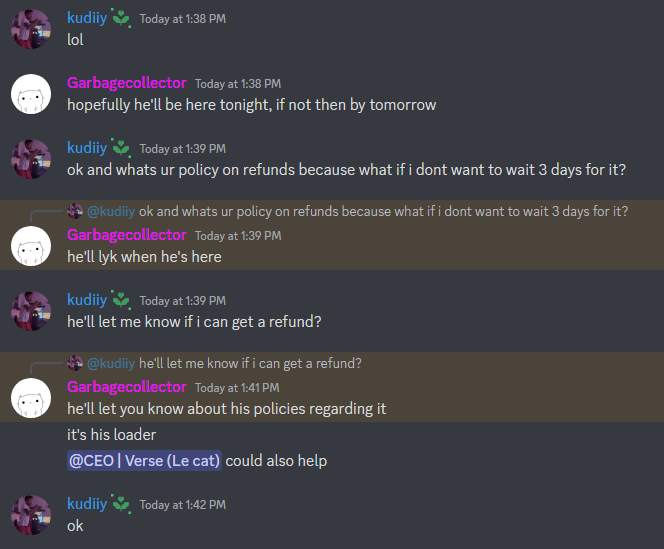 Verse spoofer 6 Verse Hwid Spoofer Scammer 4