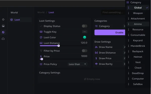 Delta Force Hack - Loot ESP Operations