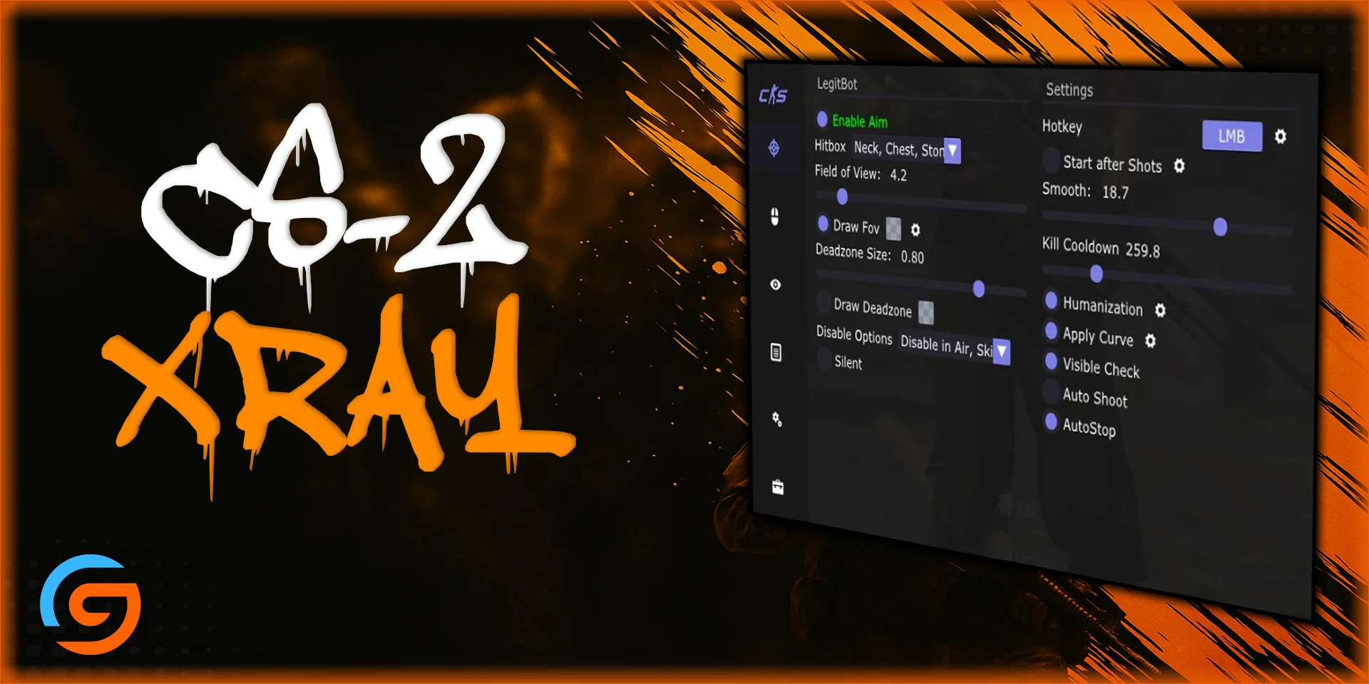 Counter Strike 2 XRAY 1 Cs2 Xray Cheat - Hack - Aimbot - Wallhack - GulfCheats
